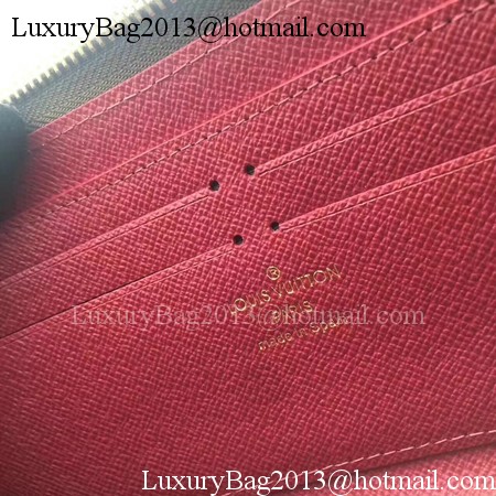 Louis Vuitton Monogram Canvas CLEMENCE WALLET M64201 Red