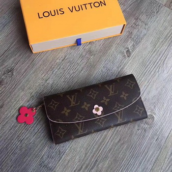 Louis Vuitton Monogram Canvas EMILIE WALLET M64202 Rose
