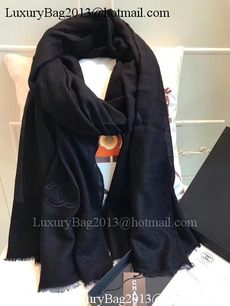 Chanel Scarf CC2836 Black Chanel Scarf CC2836 Black