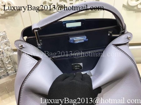 Fendi Peekaboo Bags Original Leather F3659 Grey