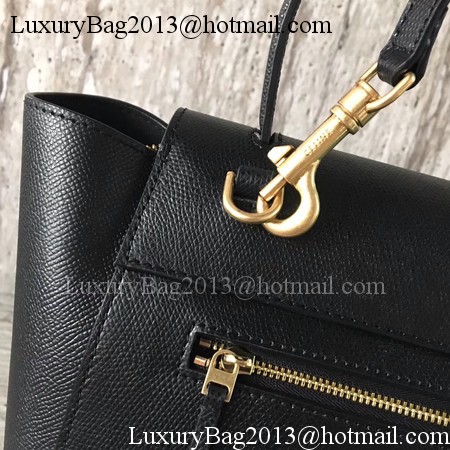 Celine Belt mini Bag Original Leather C98310 Black