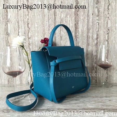 Celine Belt mini Bag Original Leather C98310 Blue