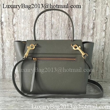 Celine Belt mini Bag Original Leather C98310 Grey