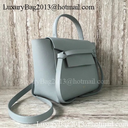 Celine Belt mini Bag Original Leather C98310 Light Blue
