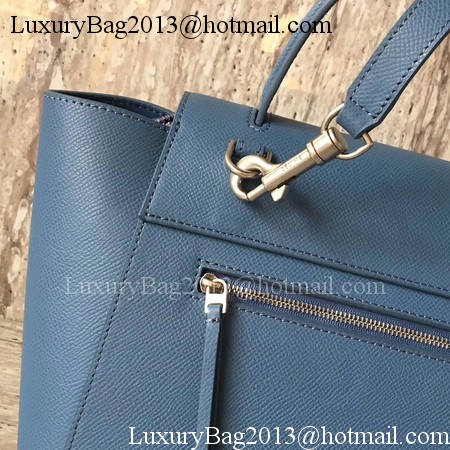 Celine Belt mini Bag Original Leather C98310 SkyBlue