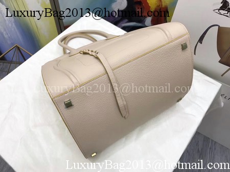 Celine Luggage Phantom Tote Bag Calfskin Leather CT3372 Apricot&Yellow
