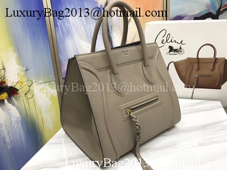Celine Luggage Phantom Tote Bag Calfskin Leather CT3372 Apricot
