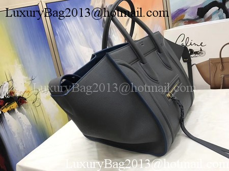 Celine Luggage Phantom Tote Bag Calfskin Leather CT3372 Deep Grey