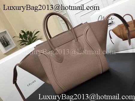Celine Luggage Phantom Tote Bag Calfskin Leather CT3372 Pink