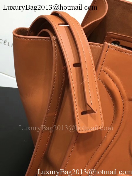 Celine Luggage Phantom Tote Bag Smooth Leather CT3372 Brown