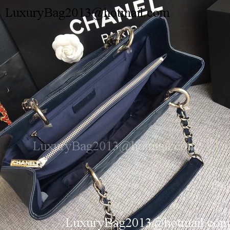 Chanel LE Boy Grand Shopping Tote Bag GST Royal Cannage Pattern A50995 Silver