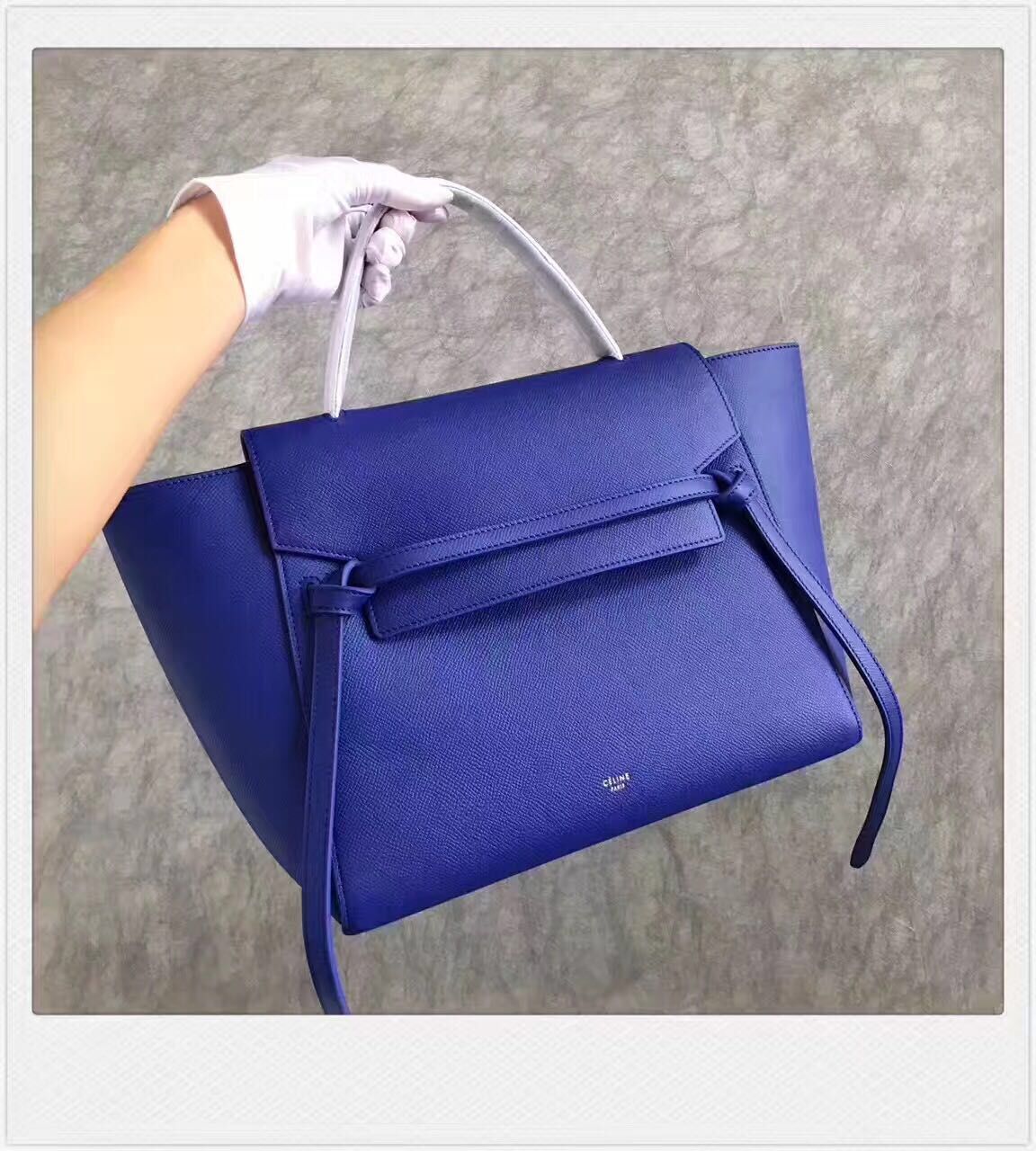 Celine Belt Bag Original Leather C98312 Blue