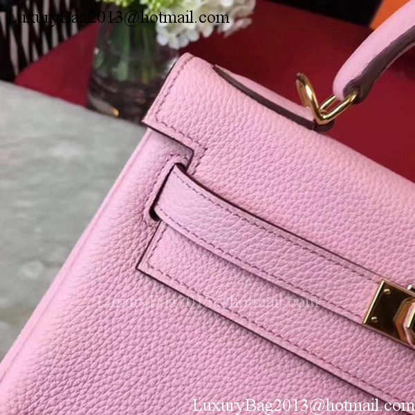 Hermes Kelly 32cm Shoulder Bag TOGO Leather KY32 Pink
