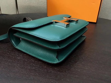 Hermes Constance Bag Original Calfskin Leather H9910 Green