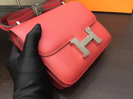 Hermes Constance Bag Original Calfskin Leather H9910 Red