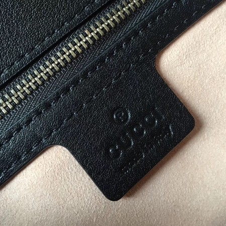 Gucci Now GG Marmont Matelasse Shoulder Bag 443496 Black