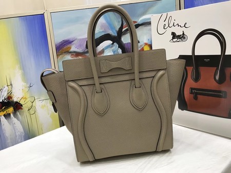 Celine Luggage Micro Tote Bag Original Leather CLY33081M Khaki