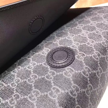 Gucci Original GG Canvas Messenger Bag 475432 Black