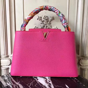 Louis Vuitton Elegant Capucines Bags MM M41813 Rose