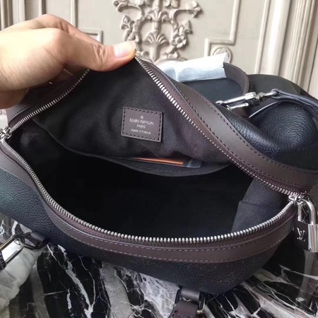 Louis Vuitton Mahina Leather ASTERIA Bag M54671 Black