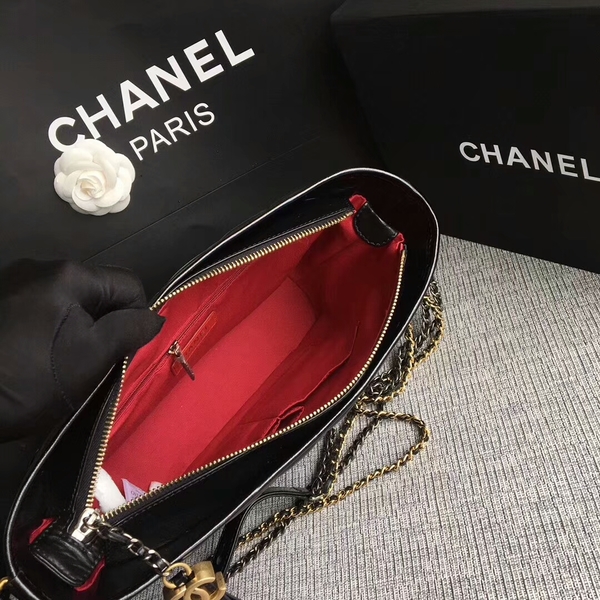 Chanel Gabrielle Shoulder Bag Original Calfskin Leather A93842 Black
