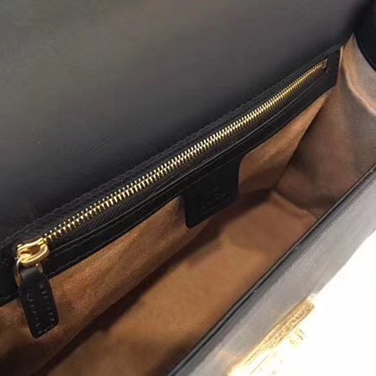Gucci Padlock Series Shoulder Bag 409486 Black