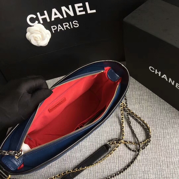 Chanel Gabrielle Shoulder Bag Original Calfskin Leather A93842 Blue