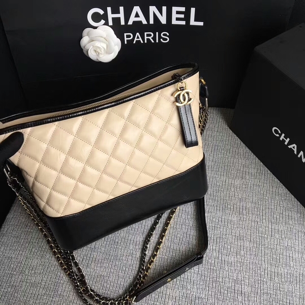 Chanel Gabrielle Shoulder Bag Original Calfskin Leather A93842 Camel