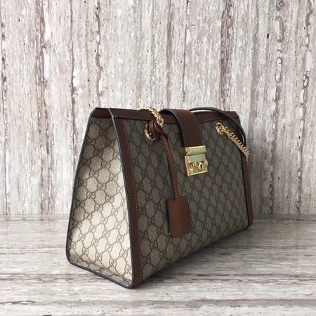 Gucci Padlock Medium GG Shoulder Bag 479197 Brown Gucci Padlock Medium GG Shoulder Bag 479197 Brown