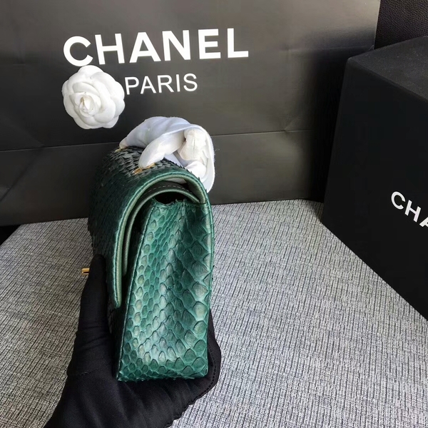 Chanel Original Python Leather Shoulder Bag CF1112X Chanel Original Python Leather Shoulder Bag CF1112X