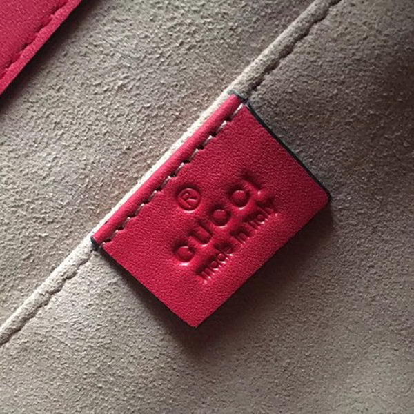 Gucci Padlock GG Supreme Backpack 498194 Red
