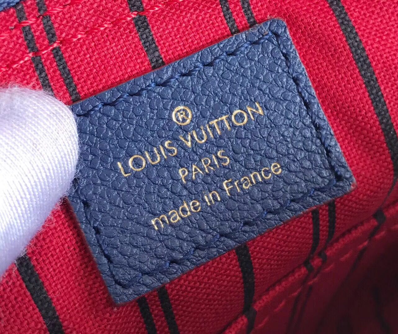 Louis Vuitton Monogram Empreinte SPEEDY Bag 42404 Blue Louis Vuitton Monogram Empreinte SPEEDY Bag 42404 Blue