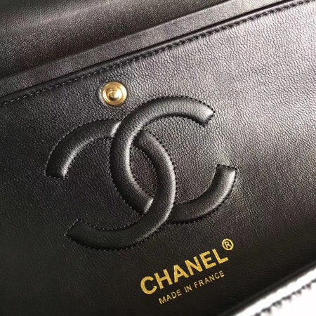 Chanel 2.55 Series Flap Bags Original Leather A1112 Black