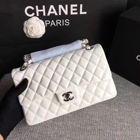 Chanel 2.55 Series Flap Bags Original Leather A1112 White
