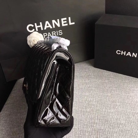 Chanel Classic Flap Bag Original Leather A1113 Black