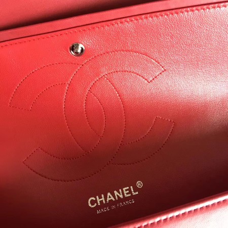 Chanel Classic Flap Bag Original Leather A1113 Red