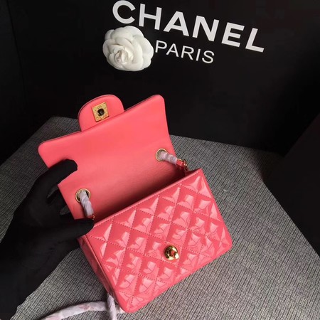 Chanel Classic Flap mini Bag Original Leather A1115 Pink