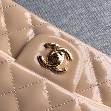 Chanel Classic Flap mini Bag Original Leather A1117 Apricot