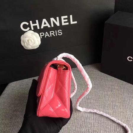 Chanel Classic Flap mini Bag Original Leather A1117 Pink