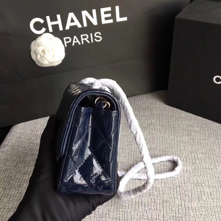 Chanel Classic Flap mini Bag Original Leather A1117 Royal