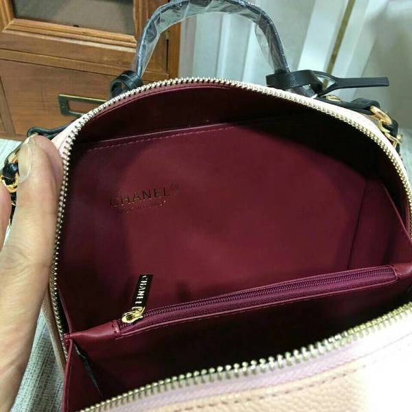 Chanel Calfskin Leather Mini Shoulder Bag 6070 Pink