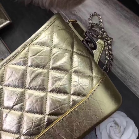 Chanel Gabrielle Shoulder Bag Original Sheepskin Leather A93841 Gold