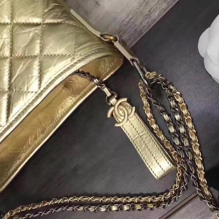Chanel Gabrielle Shoulder Bag Original Sheepskin Leather A93841 Gold