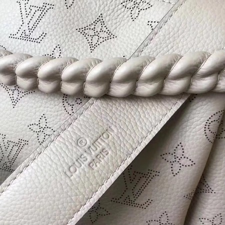 Louis Vuitton Mahina Leather BABYLONE CHAIN BB M51223 OffWhite