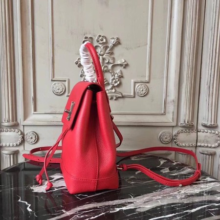 Louis Vuitton Soft Calfskin LOCKME BACKPACK MINI M54573 Red