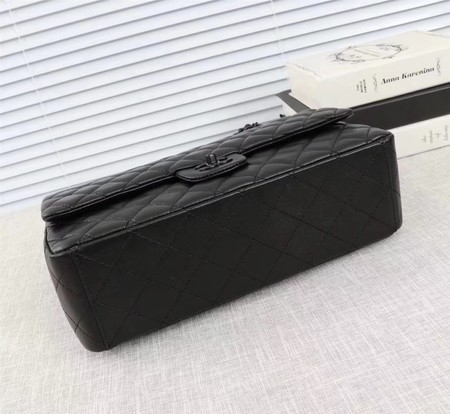Chanel Maxi Classic Flap Bag Sheepskin Leather A58601 Black