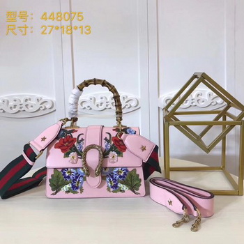 Gucci Dionysus Medium Top Handle Bag ‎448075 Pink