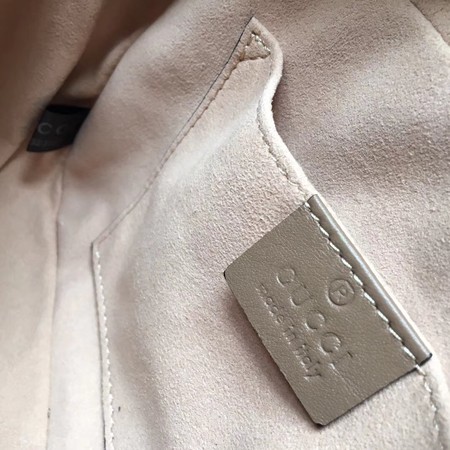 Gucci GG Marmont Small Matelasse Shoulder Bag 447632 Apricot