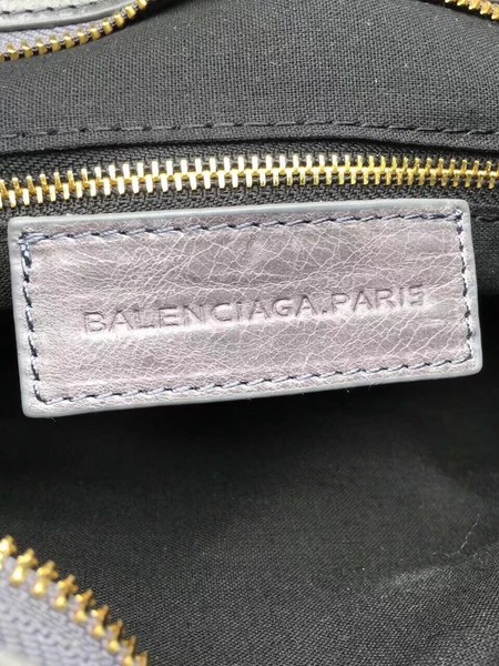 Balenciaga Giant City Gold Studs Handbag 084333 Grey