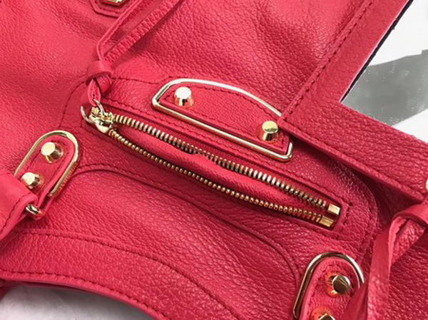 Balenciaga Giant City Gold Studs Handbag B084335 Red